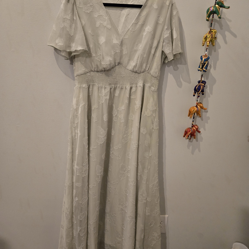 Elegant Cream Dress